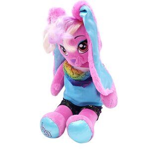 Build‎ A Bear 20" Honey Girl HG Risa Pink Rock Star Bunny Rabbit Plush Clothes